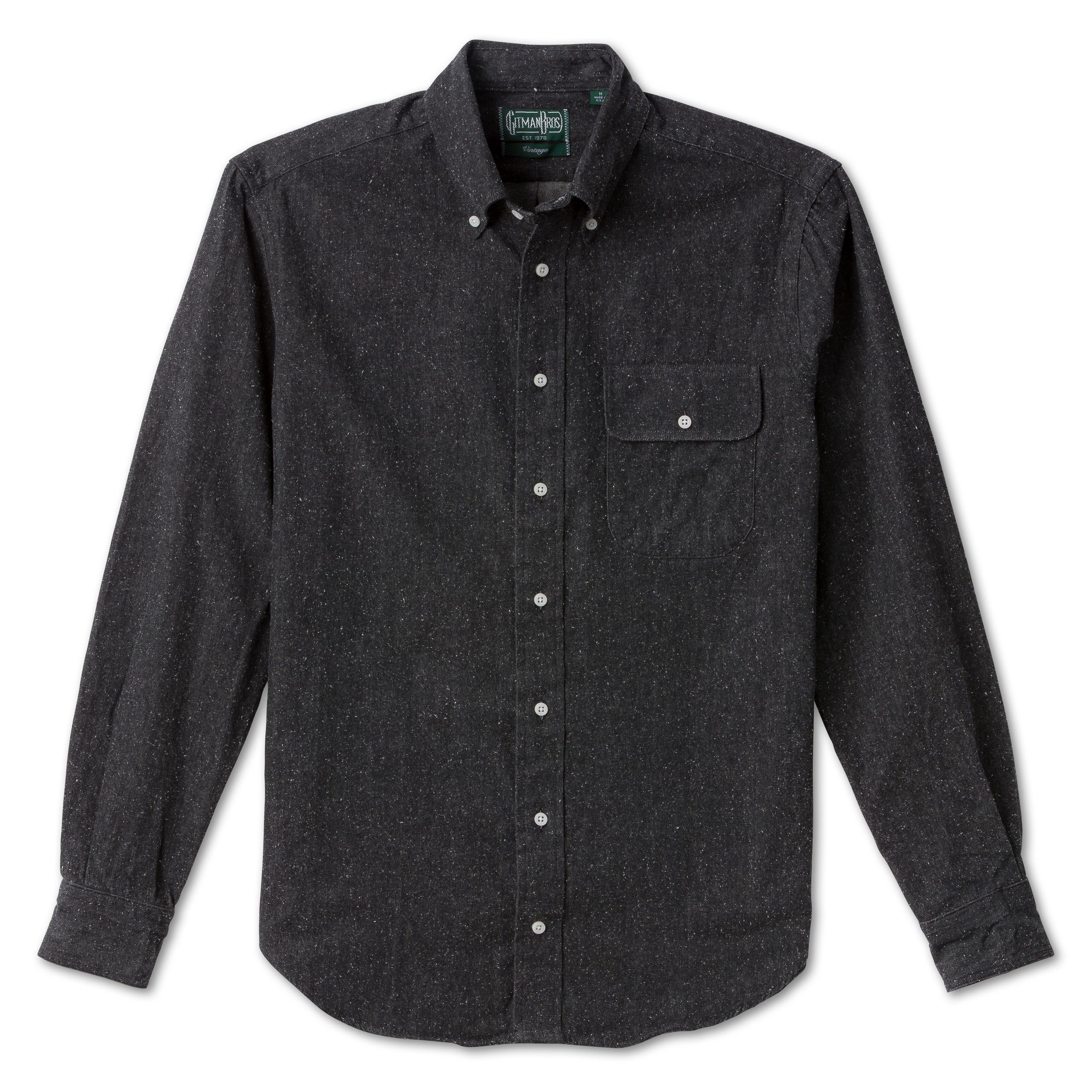 Charcoal Silk Denim