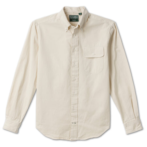 Ecru Silk Denim