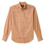 Orange Brushed Chambray