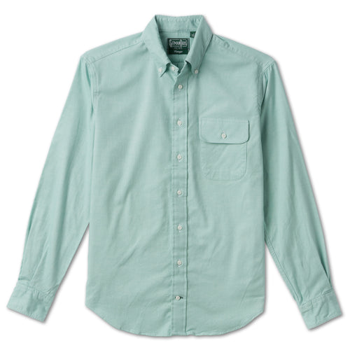 Teal Brushed Chambray