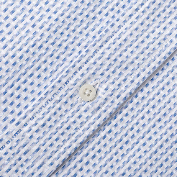 Gitman Vintage Blue Stripe Oxford Shirt