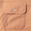 Orange Brushed Chambray