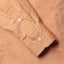 Orange Brushed Chambray