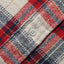 Red Brushed Winter Madras
