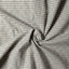 Close-up of the Ecru Brushed Dobby Check sport shirt's brushed dobby fabric, showcasing its soft texture and classic ecru check pattern.