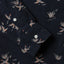 Close-up of the Navy Waterfowl Corduroy sport shirt's lined cuff and buttons, showcasing its textured cotton corduroy fabric.