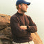 Brown Roll Neck Sweater