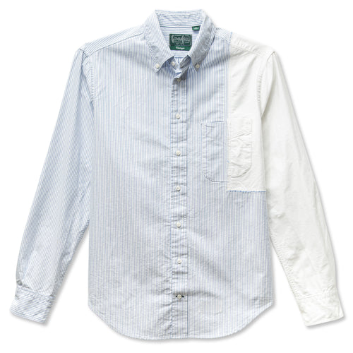 AGES Blue Stripe Deco Oxford