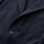 Navy Hopsack Simple Jacket