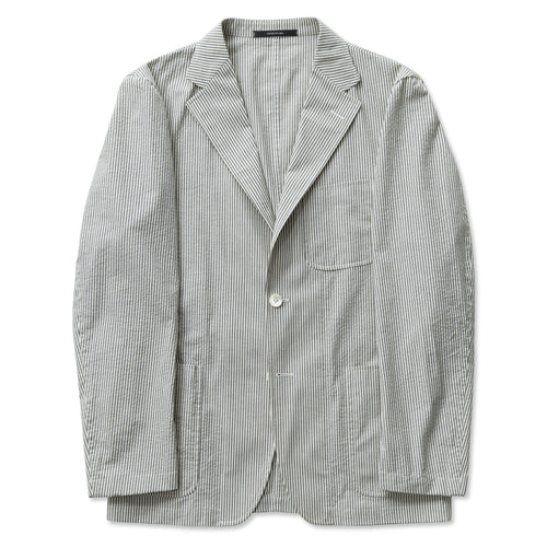 Japanese Seersucker Simple Jacket