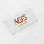 AGES White Deco Oxford