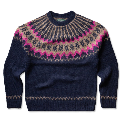 Navy Fjord Sweater