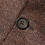 Brown Donegal Bouclé Simple Jacket