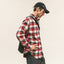 Red Brushed Winter Madras