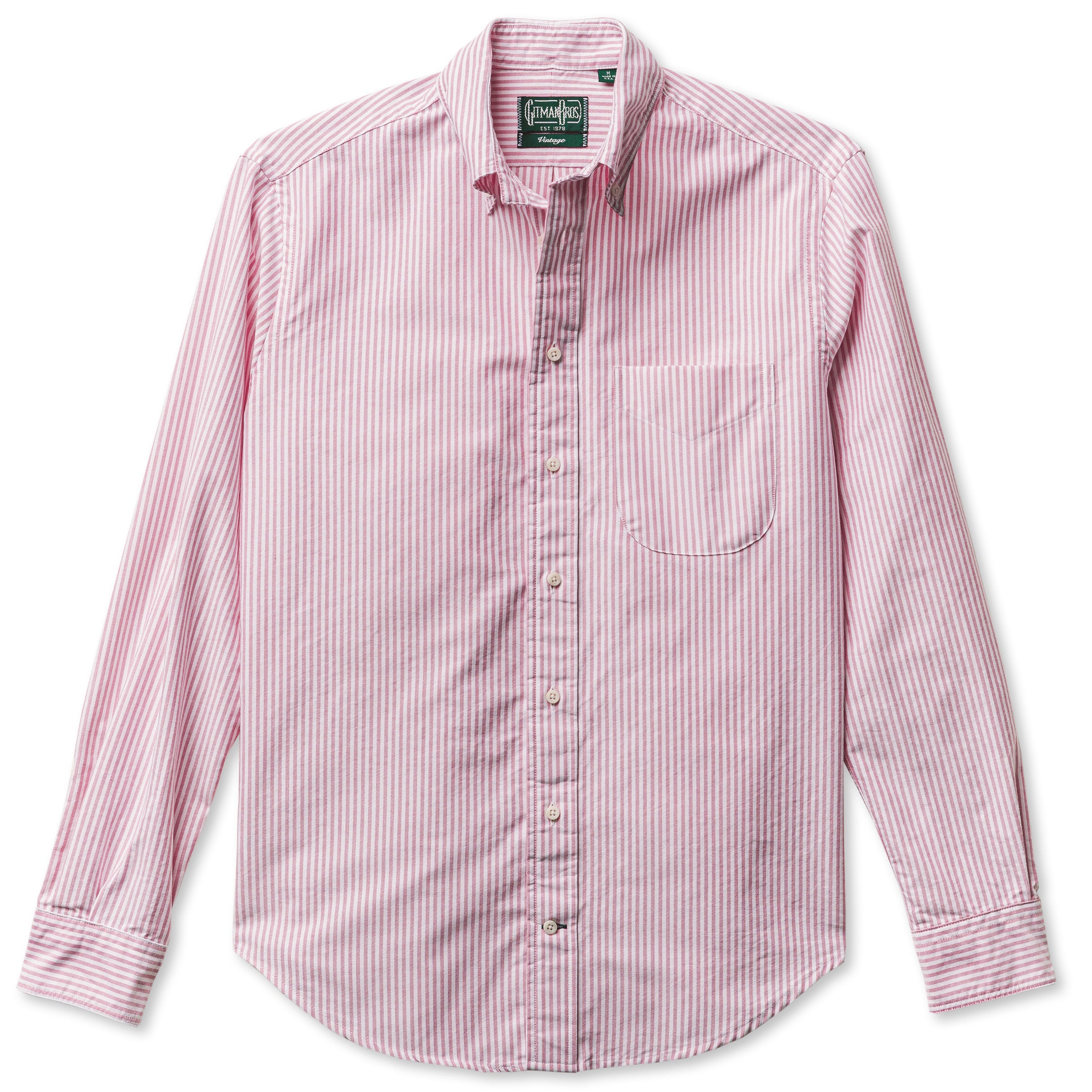 berry dress shirt Men's Long Convertible Collar Dress Shirt with Free Cufflink