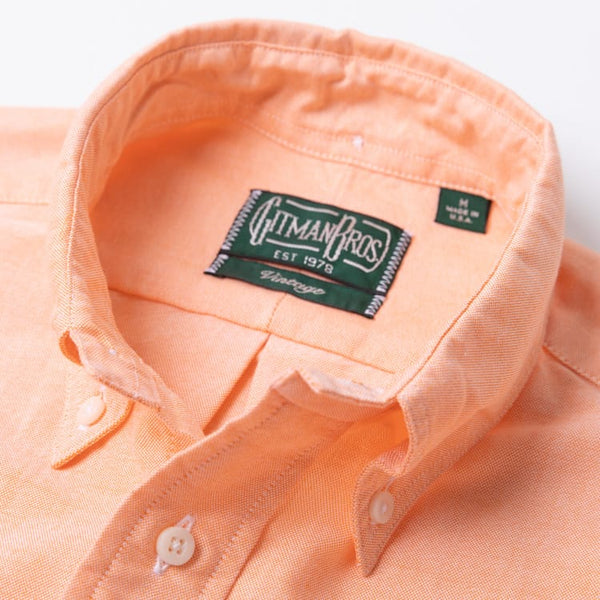 Orange Oxford Shirt