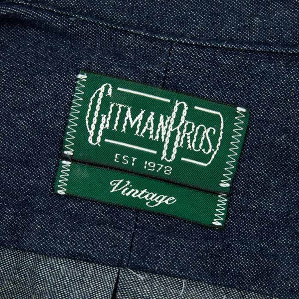 Gitman Vintage Dark Denim Work Shirt